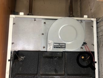 Potterton Profile fan assembly.