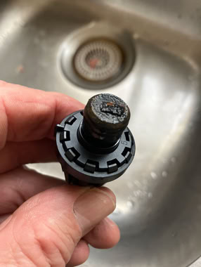 Blocked Vaillant Ecotec pressure sensor